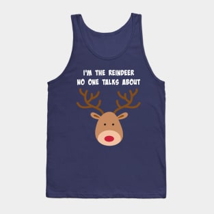 Red Nosed Reindeer Tank Top